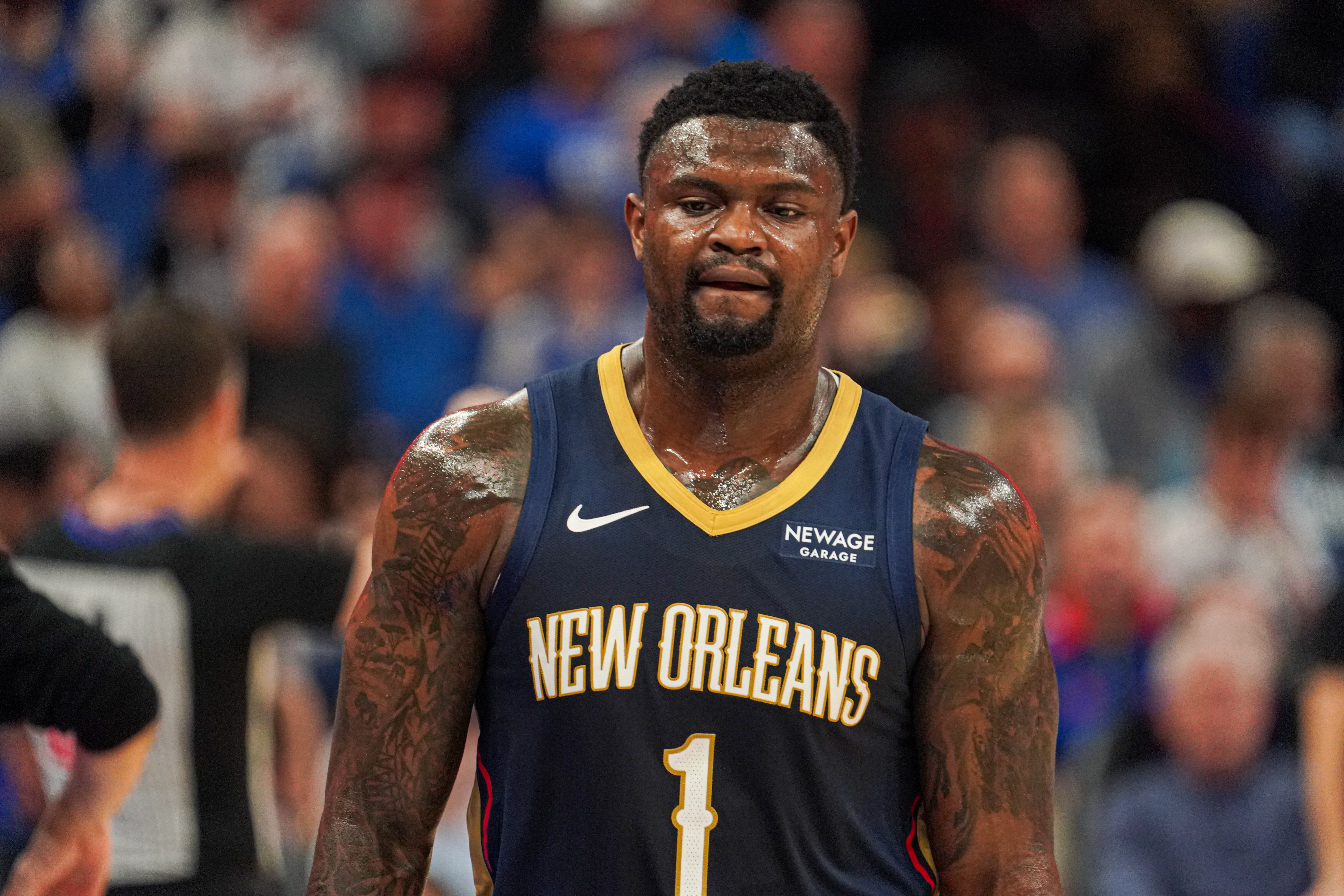 世界杯高清观看-脆但不菜！锡安半场8中8独得21分5助 罚球8中5